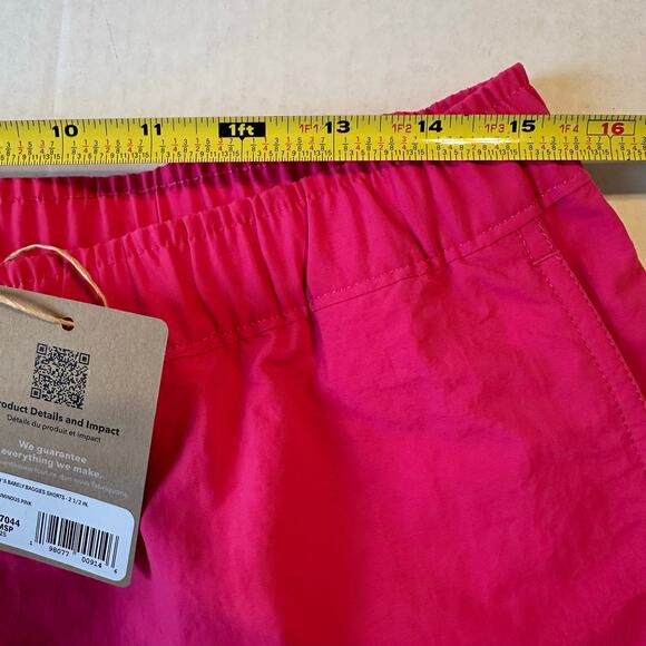 NEW Patagonia Women's Baggies Shorts Sz Medium Pink - Picture 7 of 8